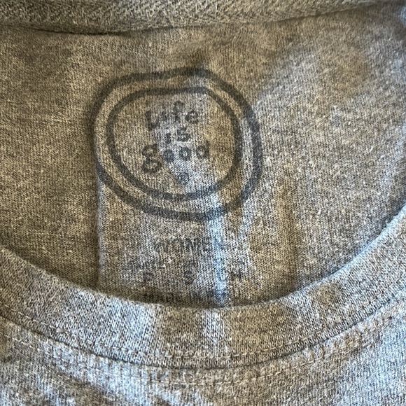 Life is good “Close-Knit Friend” size small grey long sleeve tee - Picture 5 of 6